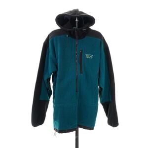 Vintage Mountain Hard Wear Fleece Jacket Coat Green Mens Sz XL
